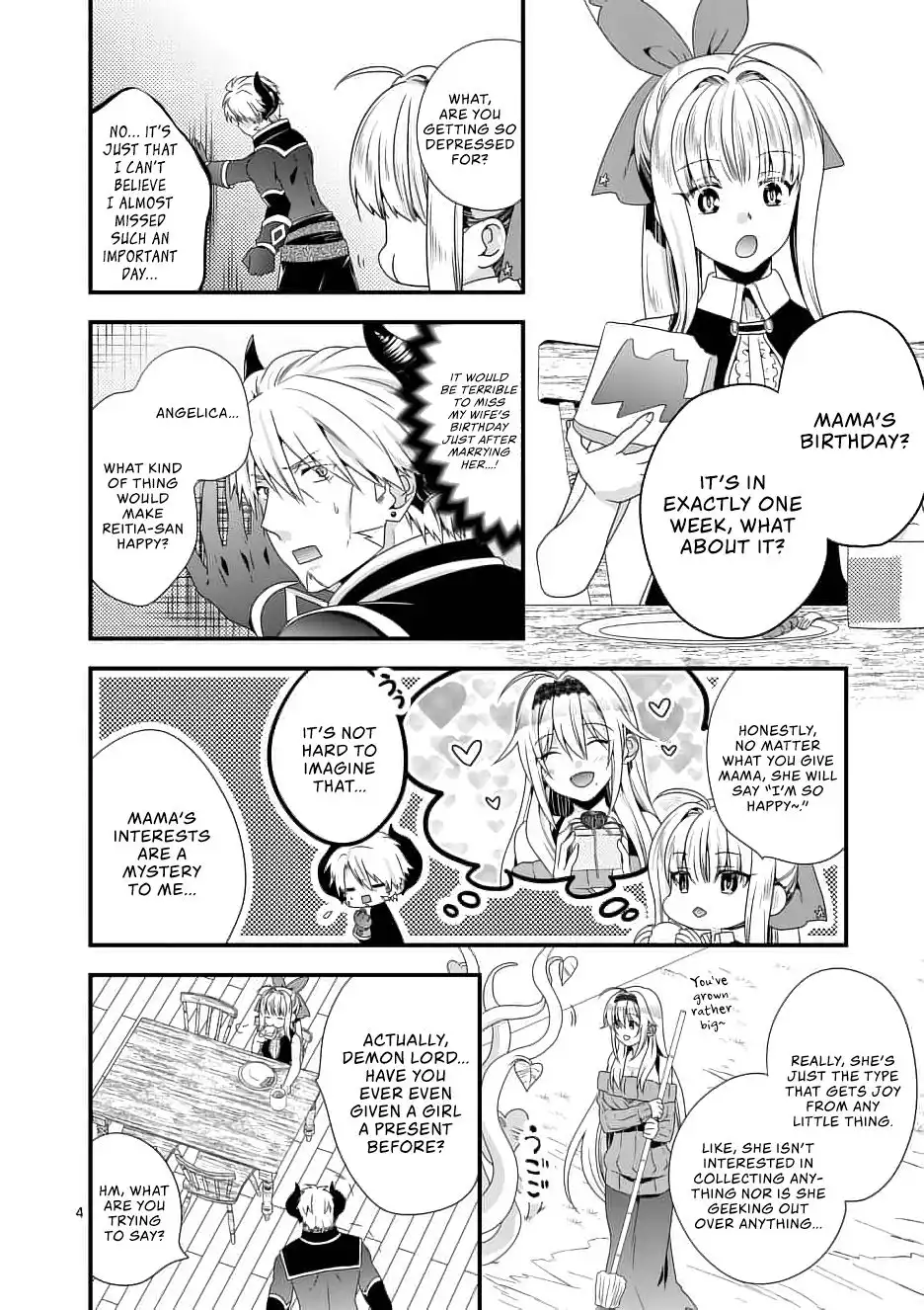 Maou Desu. Onna Yuusha no Hahaoya to Saikon Shita no de, Onna Yuusha ga Giri no Musume ni Narimashita. Chapter 13 5